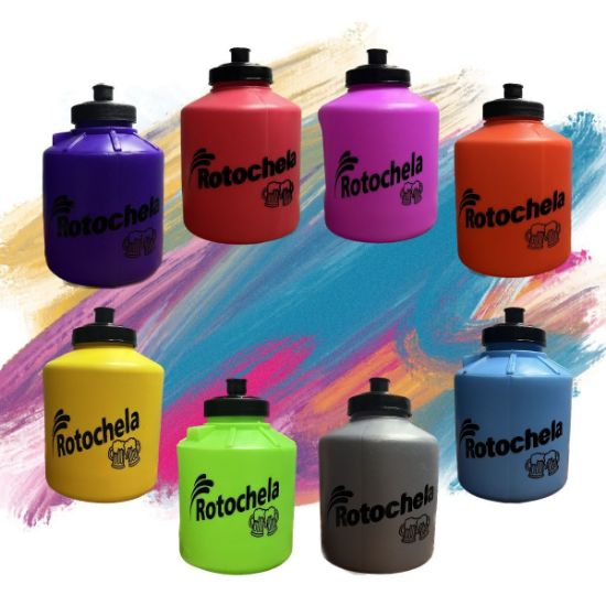 Imagen de Ricolandia 6 Vasos Rotoplas Rotochela Michelada Colores Surtidos