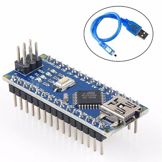 Imagen de Nano 3.0 con cable USB CH340 compatible con Arduino