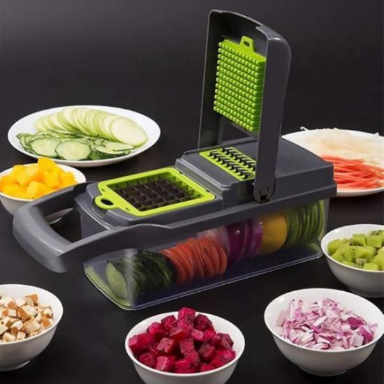 Imagen de Ricolandia Cortador de verduras multifuncional Gris