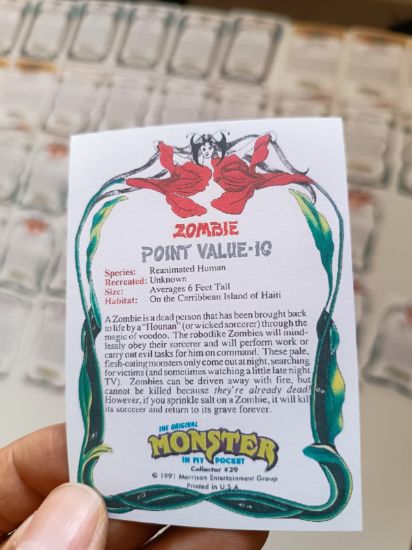 Imagen de Full Set Monster In My Pocket Usa Version 1991 (reprint)