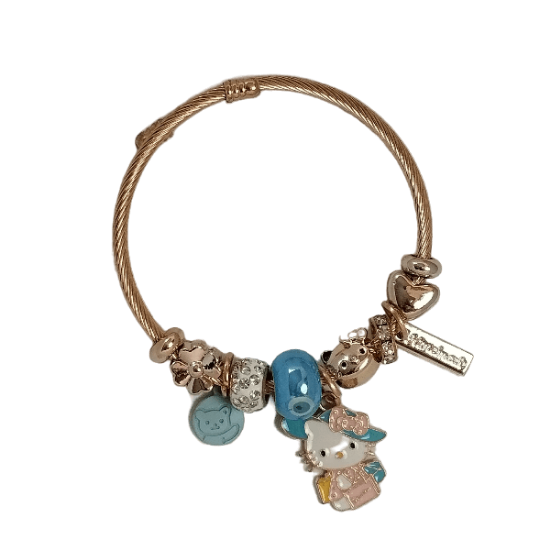 Imagen de Brazalete de Hello Kitty Dorado