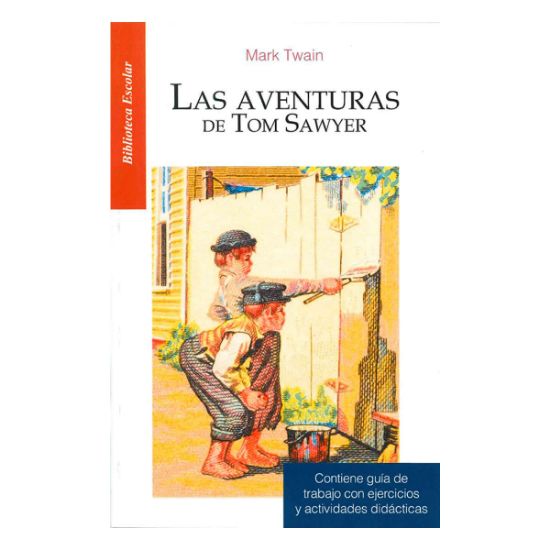 Imagen de Las Aventuras de Tom Sawyer - Libro - Mark Twain - Biblioteca escolar EMU