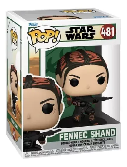 Imagen de Funko Pop Figura De Acción  Star Wars Fennec Shand - 481
