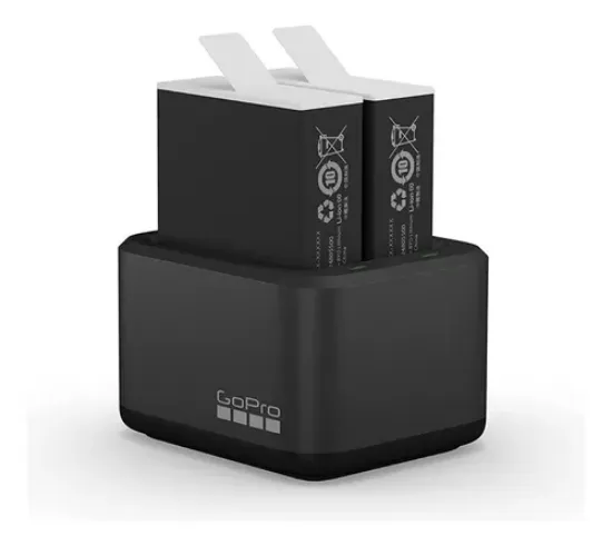 Imagen de Gopro Cargador Doble 2 Baterias Enduro Hero 9 10 11 Addbd211