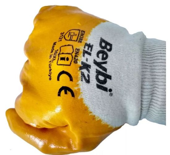 Imagen de 100 Guantes De Trabajo Beybi Anticorte Resistente A/abrasión
