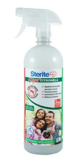 Imagen de Sterite Repelente Natural De Mosquitos Super Citronela 1 Lt