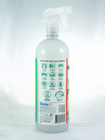 Imagen de Sterite Repelente Natural De Mosquitos Super Citronela 1 Lt