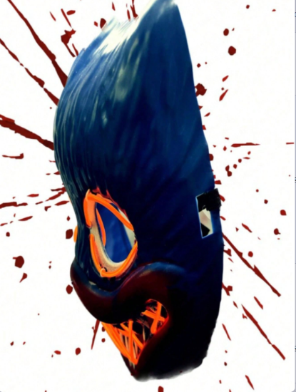 Imagen de Halloweenáscara Poppy Playtime Huggy Wuggy Luz Led