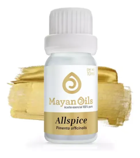 Imagen de Mayan Oils Aceite Esencial All Spice 100 Puro Natural 10 Ml