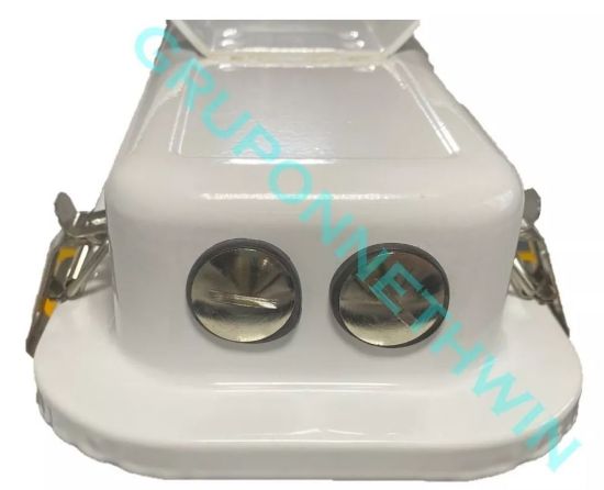 Imagen de Luminaria Polivalente Wiska 2x18w 230v, Acero Zincado, Ip67