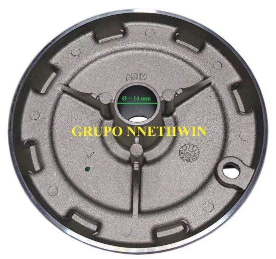 Imagen de 6 Quemadores Rápido Aluminio Arim Ø 9.5 Cm + Electrodo 60cm