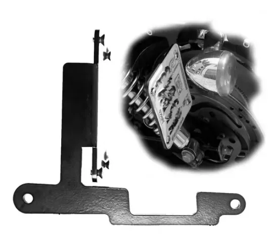 Imagen de Porta Placa Lateral Moto Harley Sportster