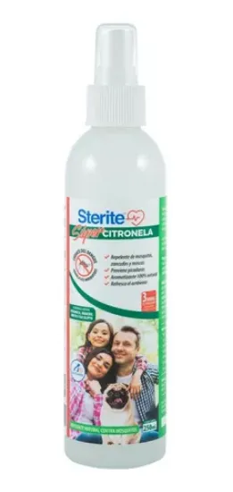 Imagen de Sterite Repelente Natural De Mosquitos Super Citronela 250ml