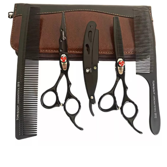 Imagen de TIJERAS PROFESIONALES PARA CORTE DE CABELLO PELO ANATA 6 PULGADAS 