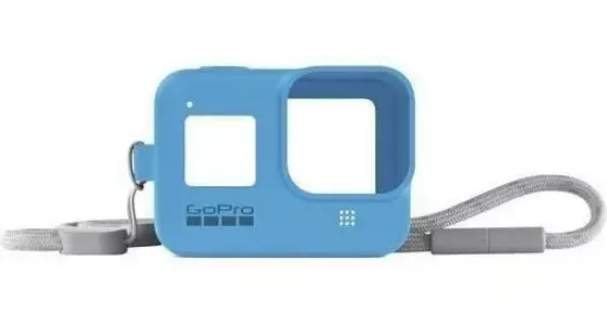 Imagen de Funda De Silicon Gopro Y Cordón Gopro Hero 8 Black