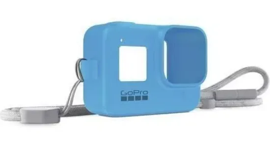 Imagen de Funda De Silicon Gopro Y Cordón Gopro Hero 8 Black