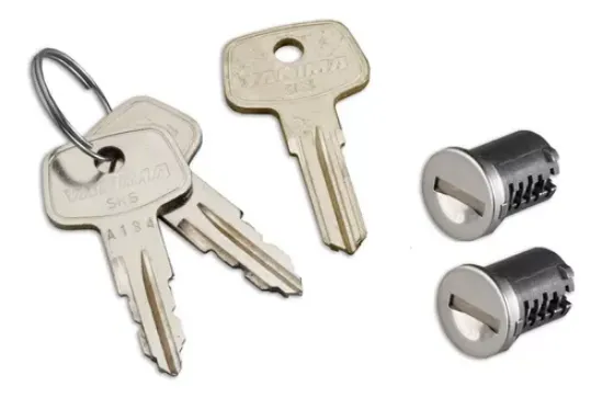 Imagen de Yakima Cilindros Candado Sks Con Llave Set 2 Piezas