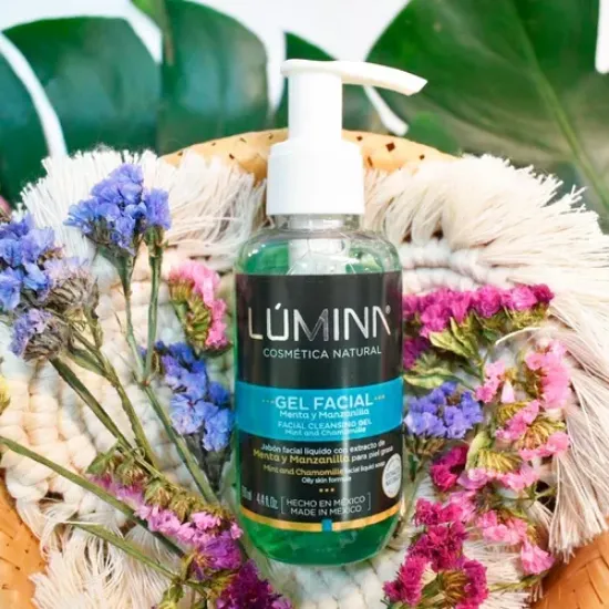 Imagen de Jabón Facial Liquido Gel Menta Y Manzanilla Lúmina 130 Ml