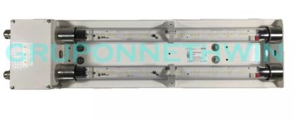 Imagen de Luminaria Led Wiska 4200 Acero Inoxidable 2x13w 230v Ip66/68