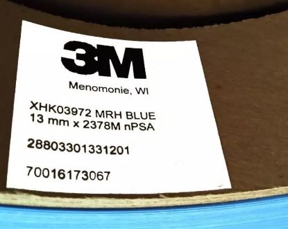 Imagen de Rollo De Cinta Plástica 3m Xhk03972 Mrh Blue 13mmx2378m Npsa
