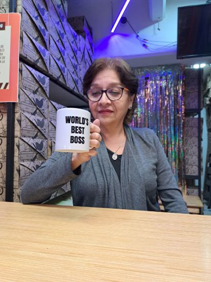 Imagen de Taza Worlds Best Boss Y Dunder Mifflin - Serie The Office