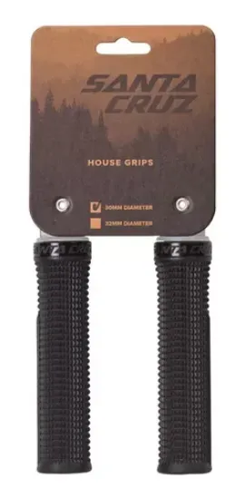 Imagen de Grips Empuñadura Puño Bicicleta Montaña Santa Cruz Negro 33m