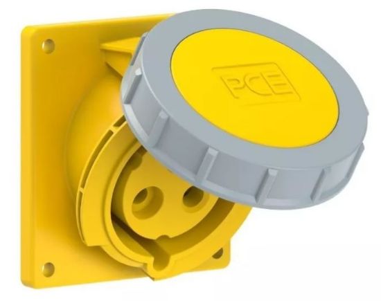 Imagen de Pce Cee Enchufe Base De Empotrar Inc 4232-4tt 32a 3p 4h Ip67