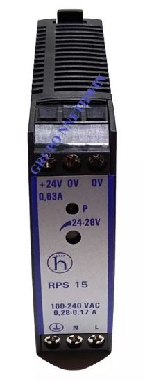 Imagen de Fuente Alimentación Hirschmann Rps15, 24v, 15w, P/ Riel Din