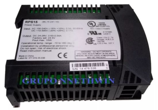 Imagen de Fuente Alimentación Hirschmann Rps15, 24v, 15w, P/ Riel Din