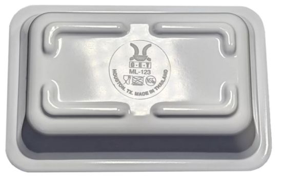 Imagen de 12 Platos Elegante Ml-123-w Milano 4 Oz, Guarnición, Postres