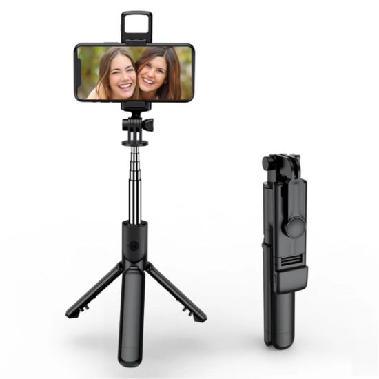 Imagen de Bastón Palo Selfie inalámbrico cámara deportiva soporte trípode Bluetooth extensible iPhone Cel