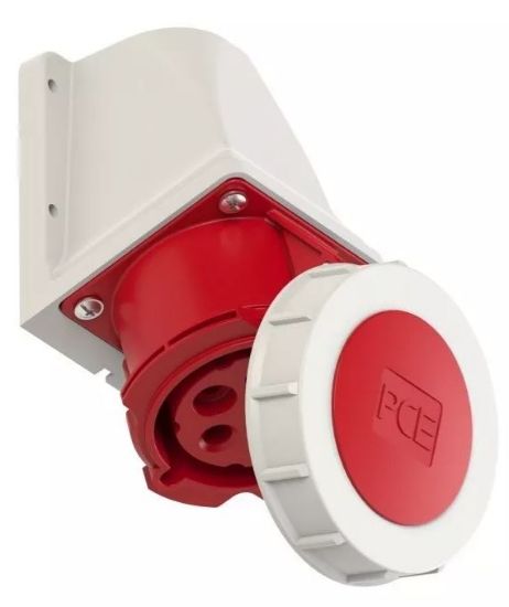 Imagen de Enchufe Industrial Base Mural Pce Cee, 32a 5p 6h Ip67 1252-6