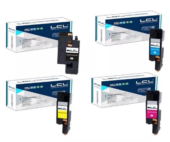 Imagen de 4 Tóner Lcl Compatible Con Xerox Phaser 6000 6010, Wc 6015