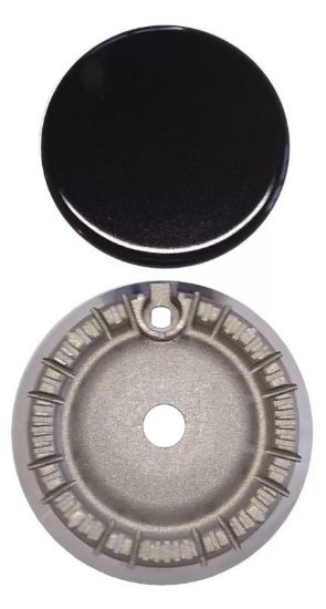 Imagen de 6 Quemadores Semi-rápido D Aluminio Ø 7 Cm + Electrodo 25 Cm