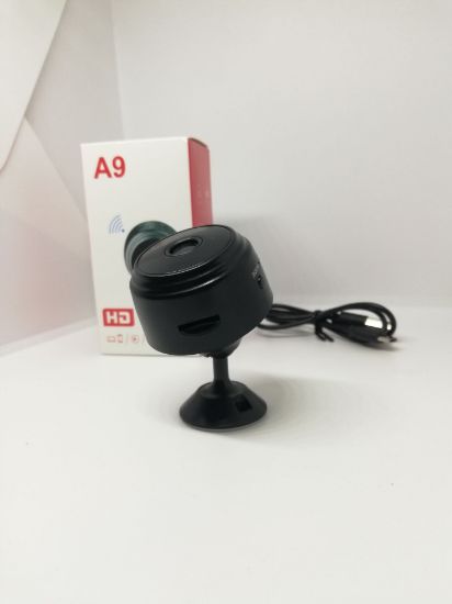 Imagen de Mini Câmara de Seguridad A9 WiFi HD Portátil Magnética Visión Nocturna