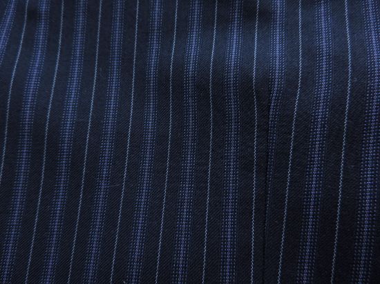 Imagen de Saco Soprano Talla 44 L Hombre Original Negro / Azul A Rayas