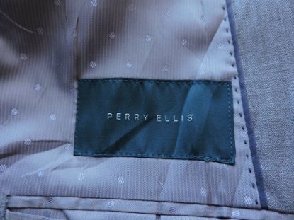 Imagen de Saco Perry Ellis Talla 42r Hombre Original Gris Claro