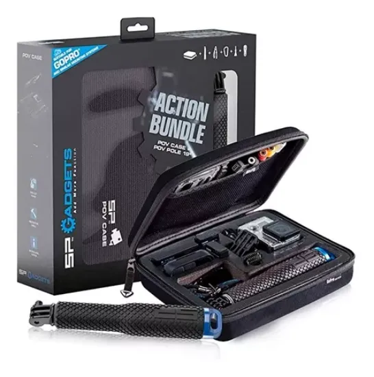 Imagen de Estuche Para Camara Gopro Con Baston Retractil Sp Gadgets