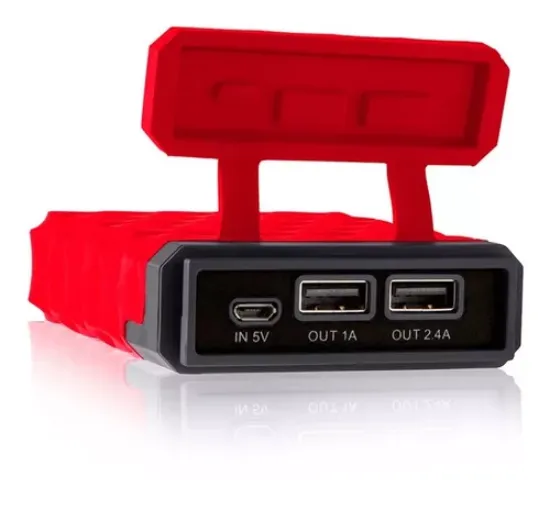 Imagen de Cargador Portatil Outdoor Tech Kodiak Mini 2.0 Rojo Ot2700