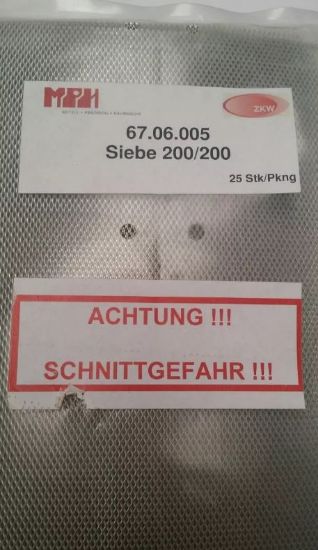Imagen de Zkw 67.06.005 Sieberl Klein 200/200 Material Elástico Ind Au