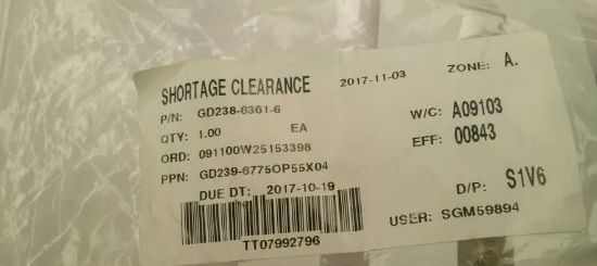 Imagen de Strut Fitting Sub Assy Gd238 6361 6 , Aircraft Tail 70028