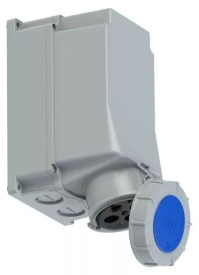 Imagen de Enchufe Base Mural Pce Cee 125a 4p 9h Ip67 Power Twist 144-9