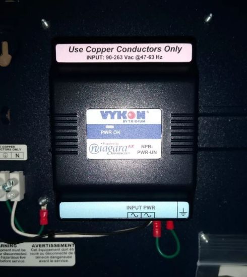 Imagen de Caja Panel D Control Mediano Vykon Npb-pwr-un, Mod. 10726