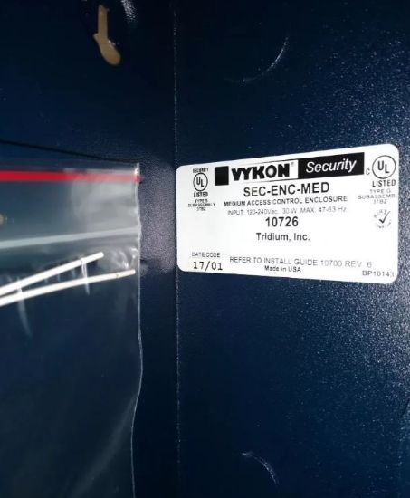 Imagen de Caja Panel D Control Mediano Vykon Npb-pwr-un, Mod. 10726