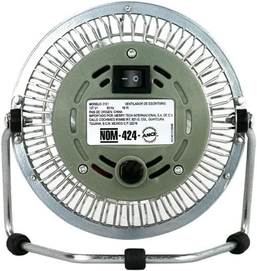 Imagen de Ventilador Mesa 4' Mytek 3131 Metálico