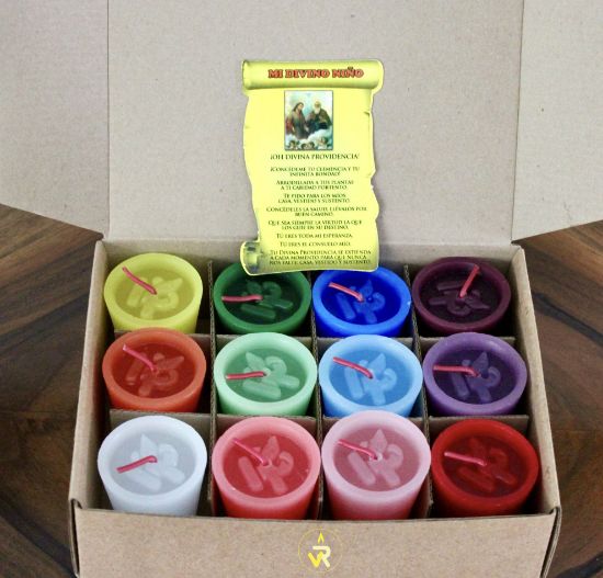 Imagen de Velas de 12 colores 