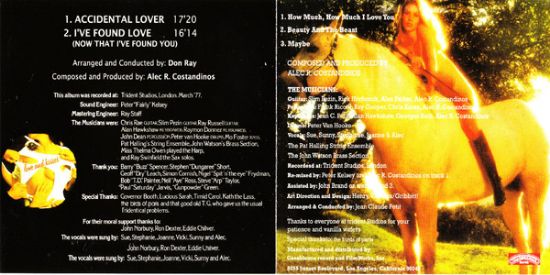 Imagen de CD Love And Kisses 1977