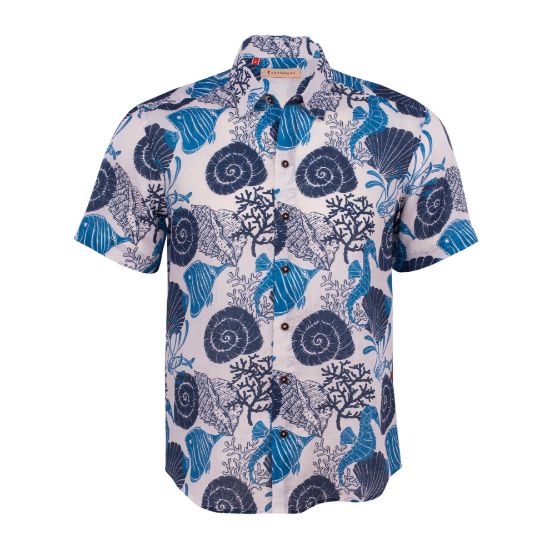 Imagen de Camisa hawaiana manga corta Triton