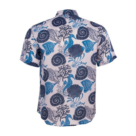 Imagen de Camisa hawaiana manga corta Triton
