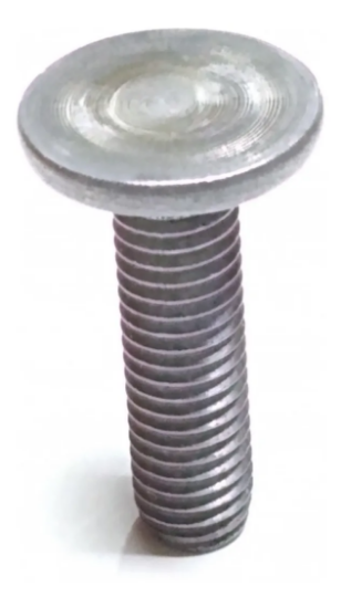 Imagen de 100 Tornillos Soldables, M8-1.25-6g*30, cabeza de 18.8 mm.